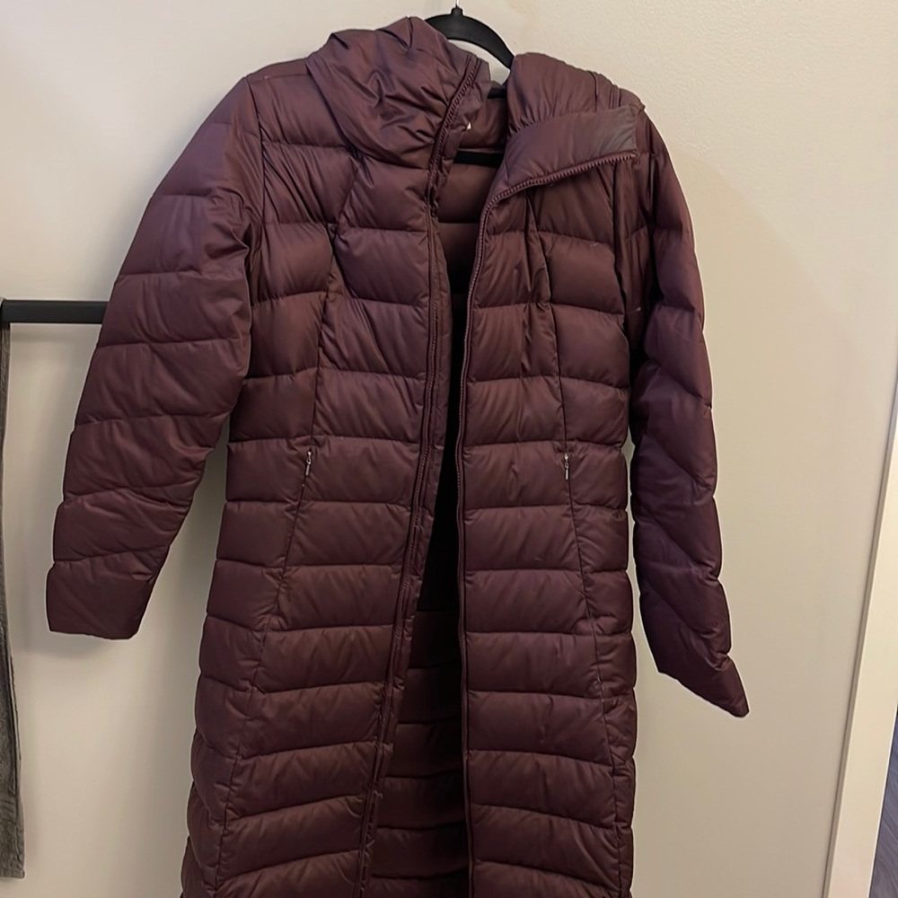 Plum Patagonia parka